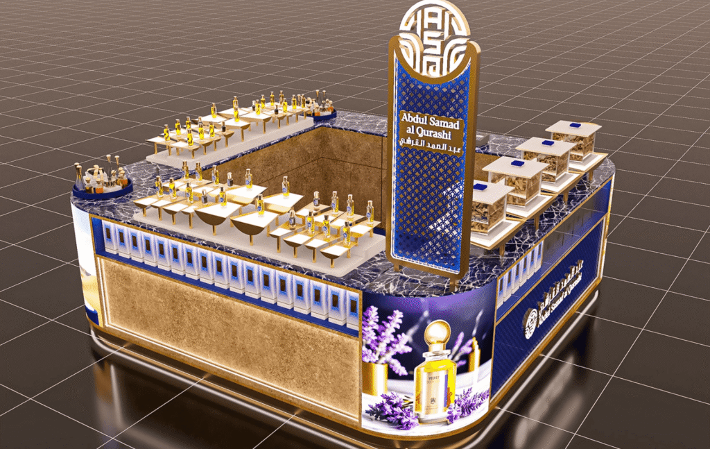 custom perfume kiosk