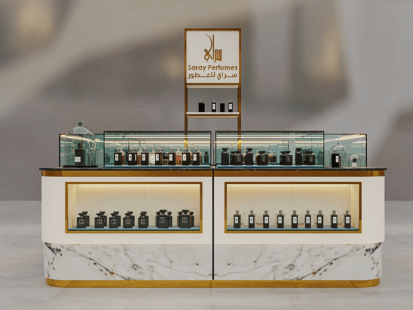 custom perfume kiosk design