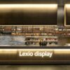 custom shop bar counter-3d design-lexio display (19) modern luxury fluted bar counter with back wall wine rack dark marble top for hotel restaurant lounge