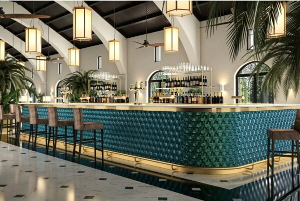 custom shop bar counter-3d design-lexio display