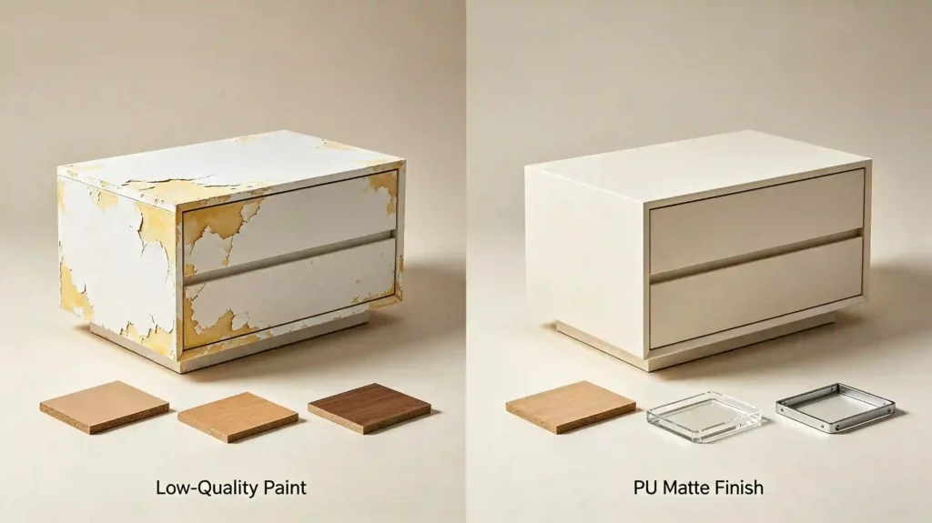 display cabinet material