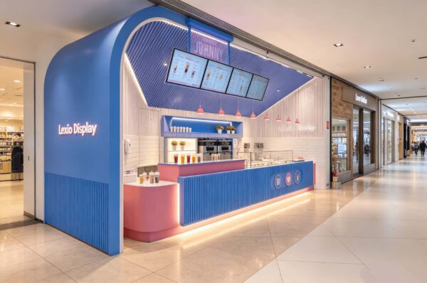 Beverage & Ice Cream Shop Bar Counter
