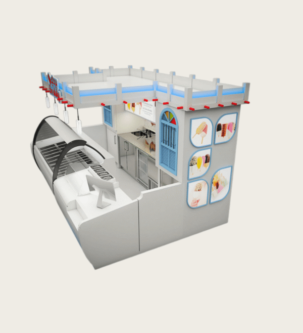 ice cream kiosk