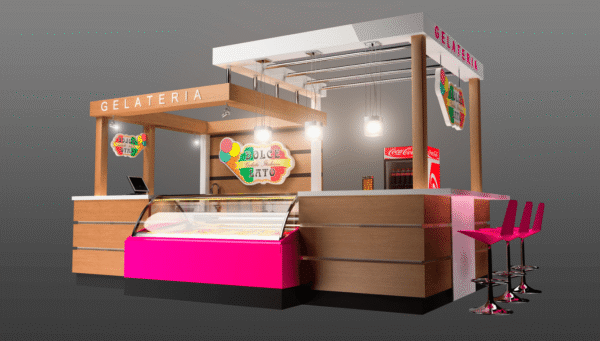 ice cream kiosk design (1) ice cream kiosk design