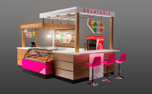 ice cream kiosk design (2) ice cream kiosk design