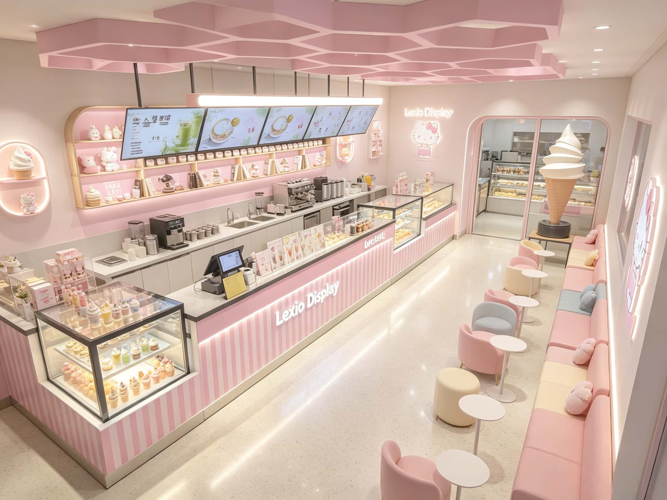 From Counter to Ceiling: A Complete Dessert Store Case Study