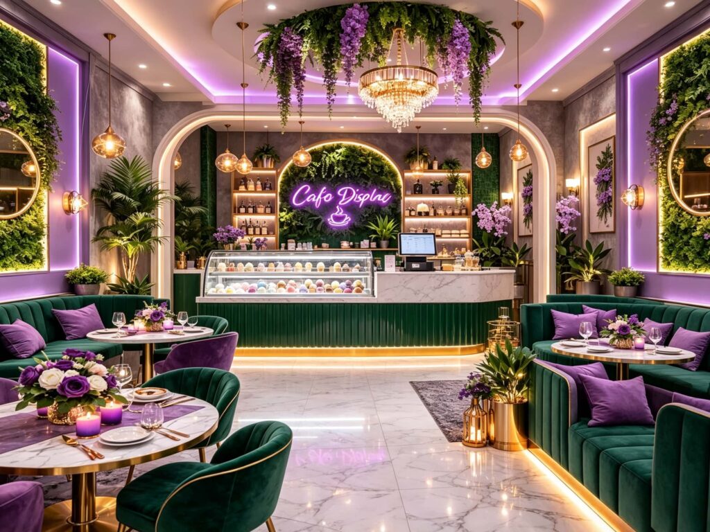How to use gold and marble for a premium store look