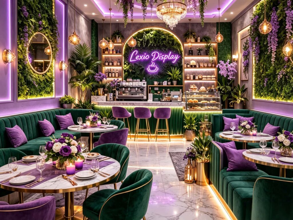 How to use gold and marble for a premium store look