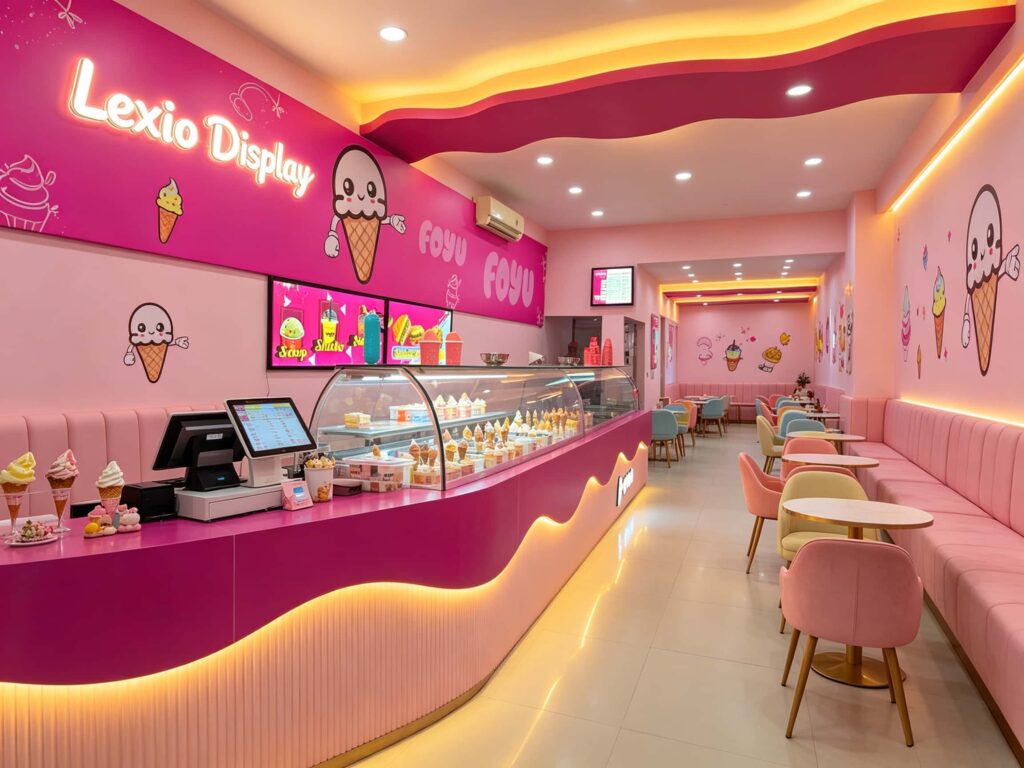 Why This Cute Ice Cream Store Is a Customer Magnet