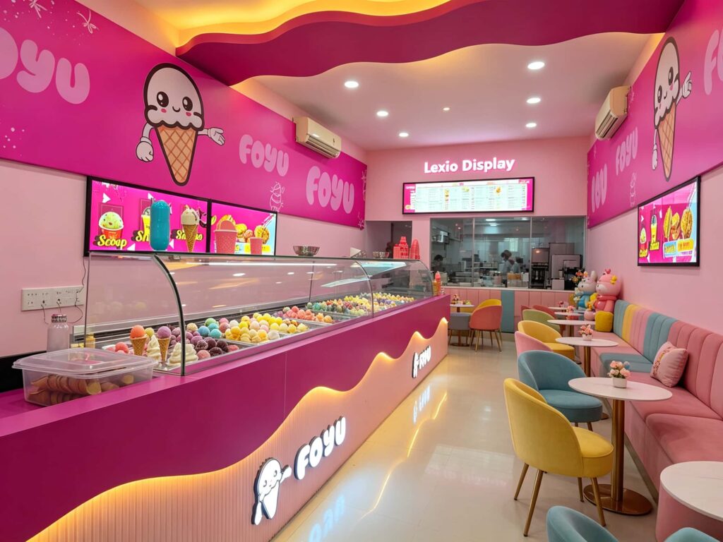 Why This Cute Ice Cream Store Is a Customer Magnet