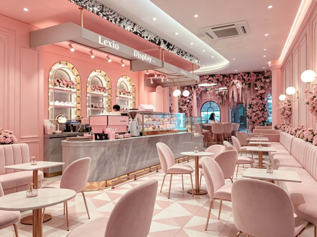How to make your ice cream shop look elegant