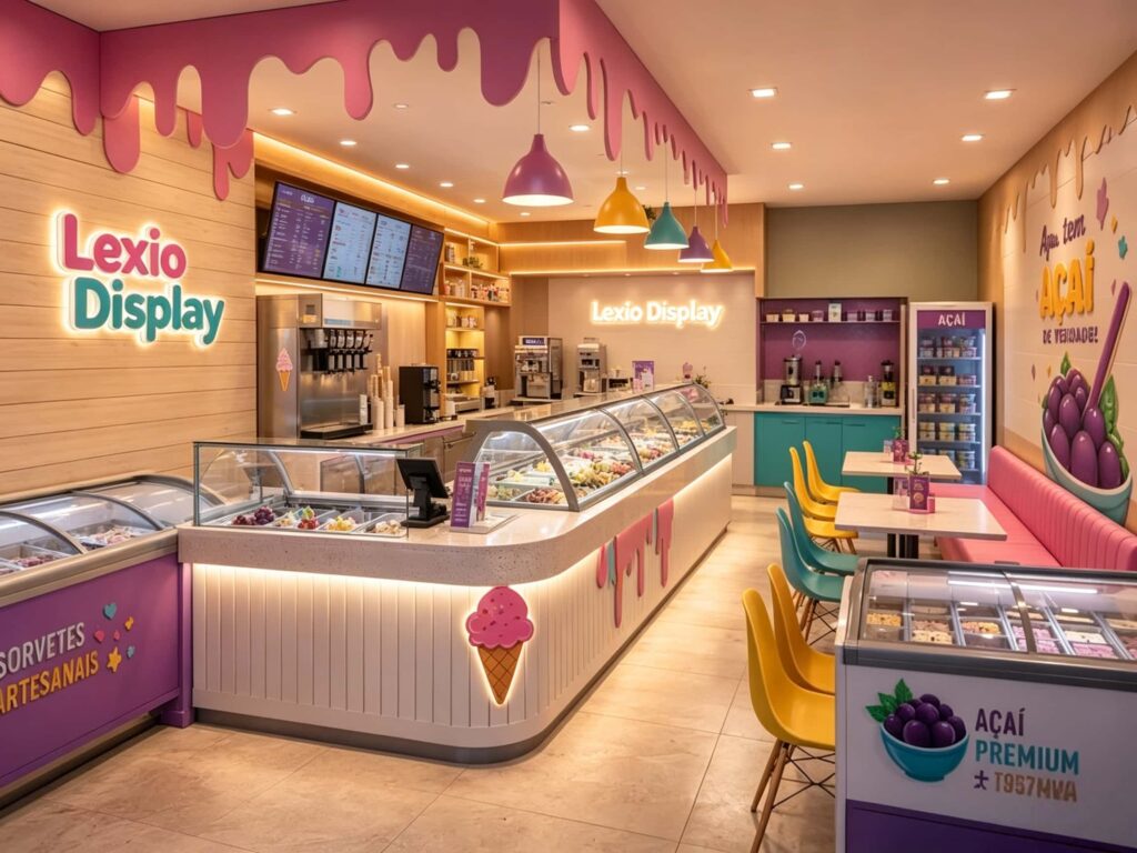 ice cream shop design
