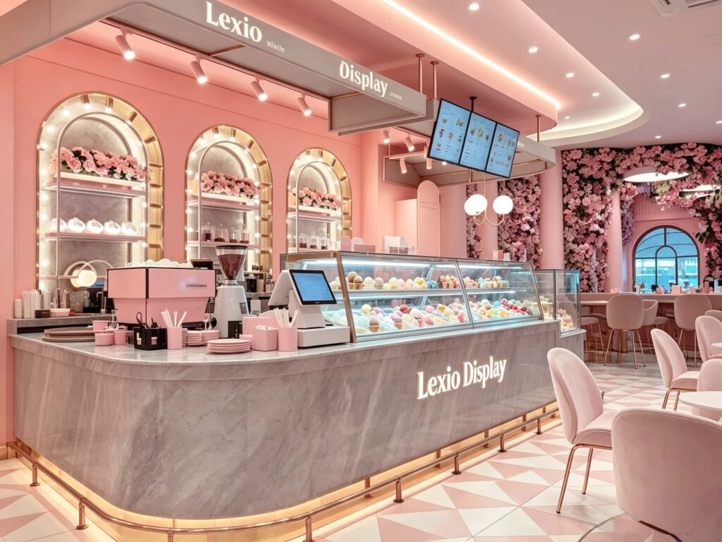 How to make your ice cream shop look elegant