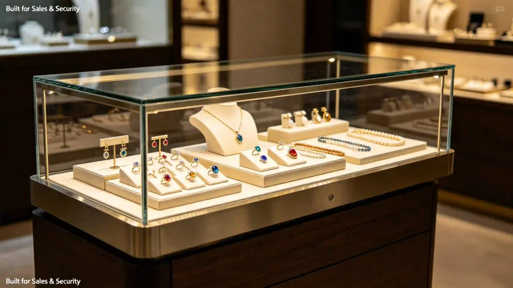 jewelry store display cases