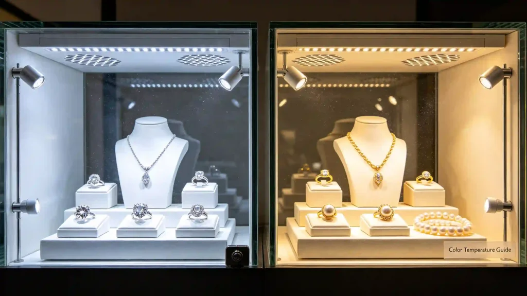jewelry store lighting different