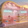 outdoor ice cream kiosk