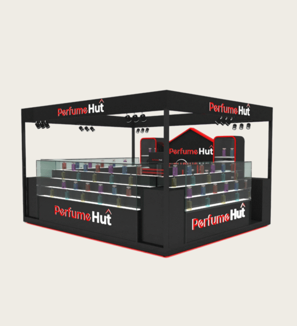 perfume kiosk