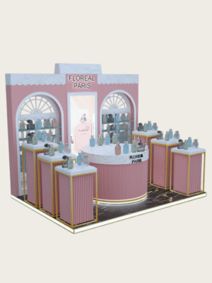 perfume kiosk