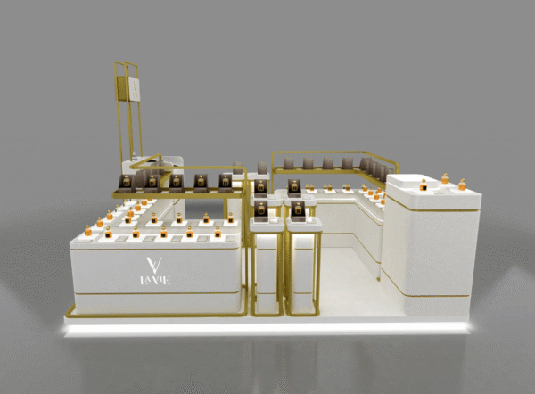 perfume kiosk