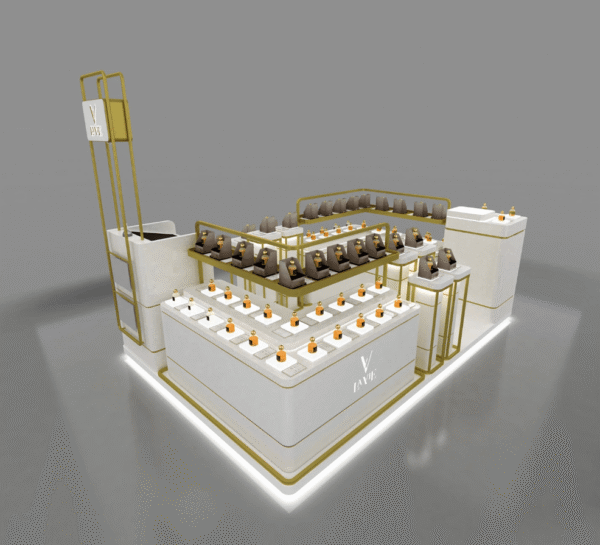 perfume kiosk