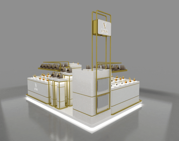 perfume kiosk