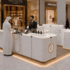 perfume kiosk (40) custom perfume kiosk