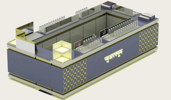 perfume kiosk design (3) perfume kiosk design