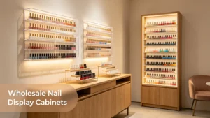wholesale nail display cabinet