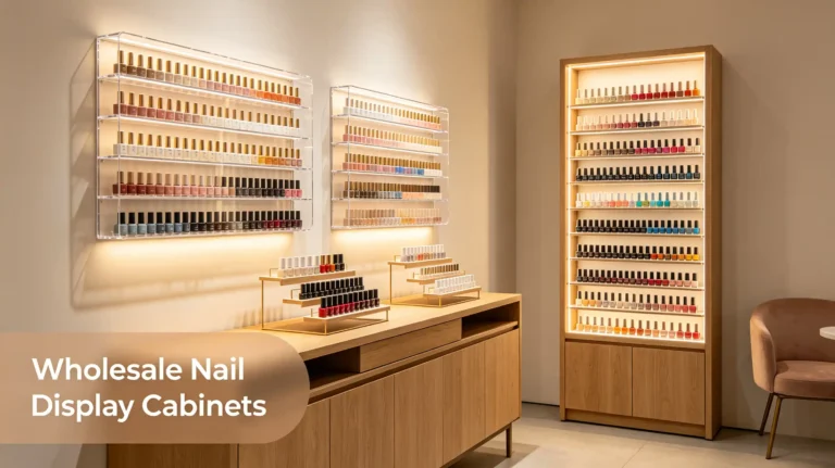 wholesale nail display cabinet