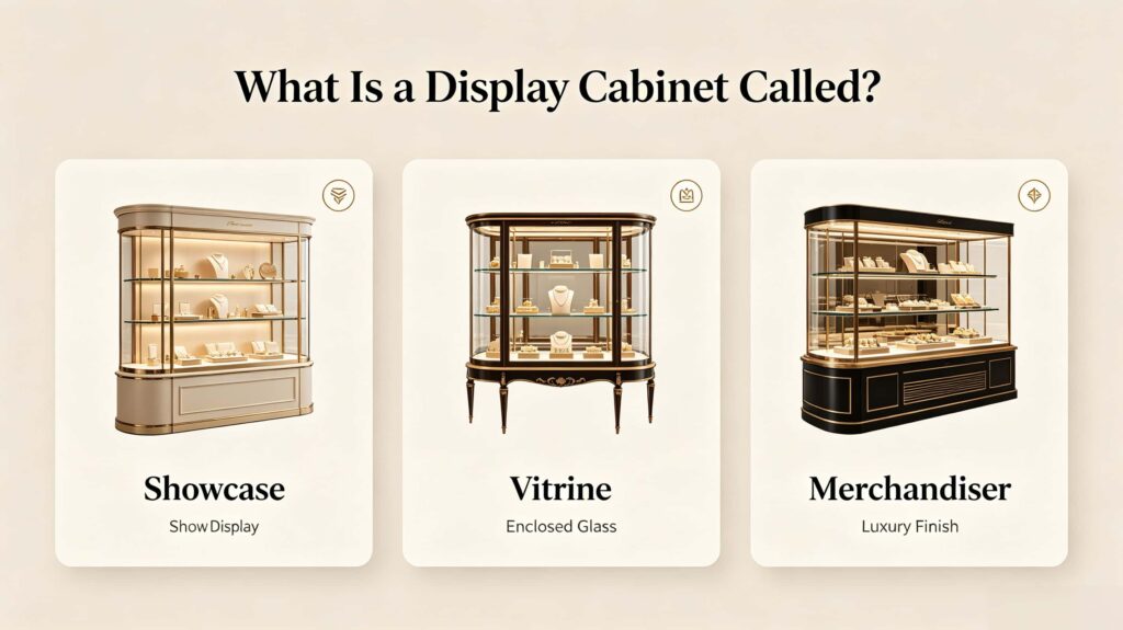 What Is a Display Cabinet Called?
