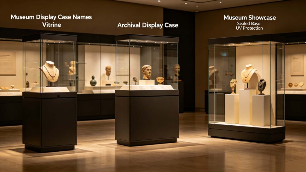 What Are Museum Display Cases Called?
