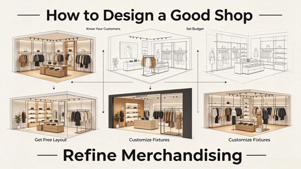 How to design a good shop?