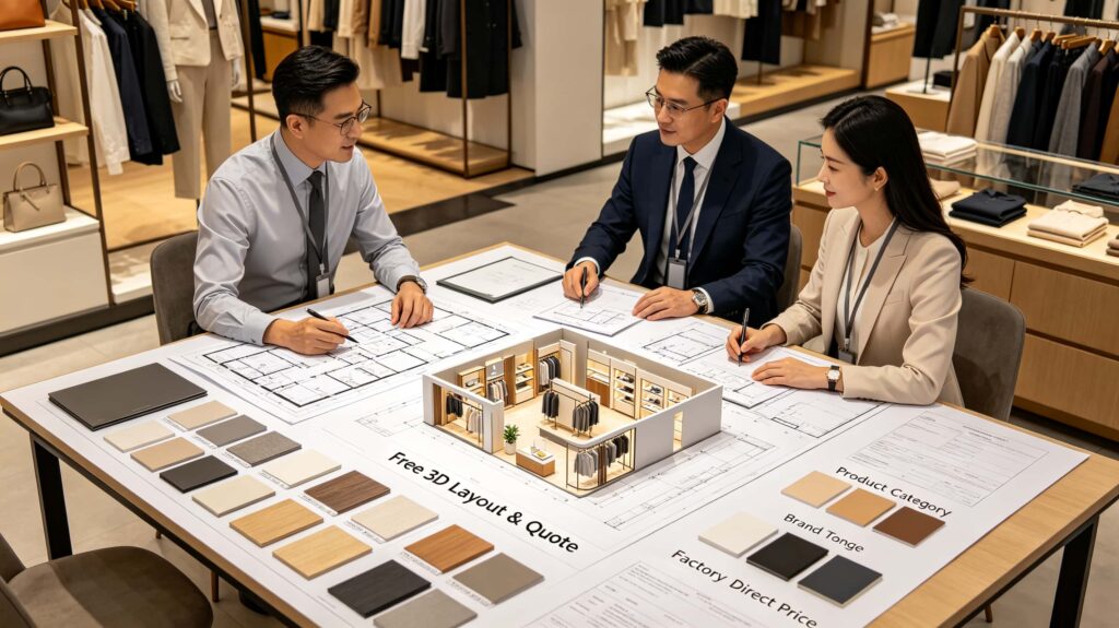 What is meant by store design?