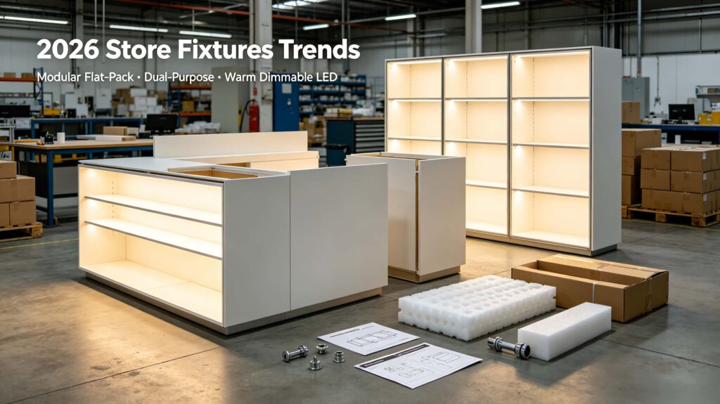 What are the latest trends in store fixtures?