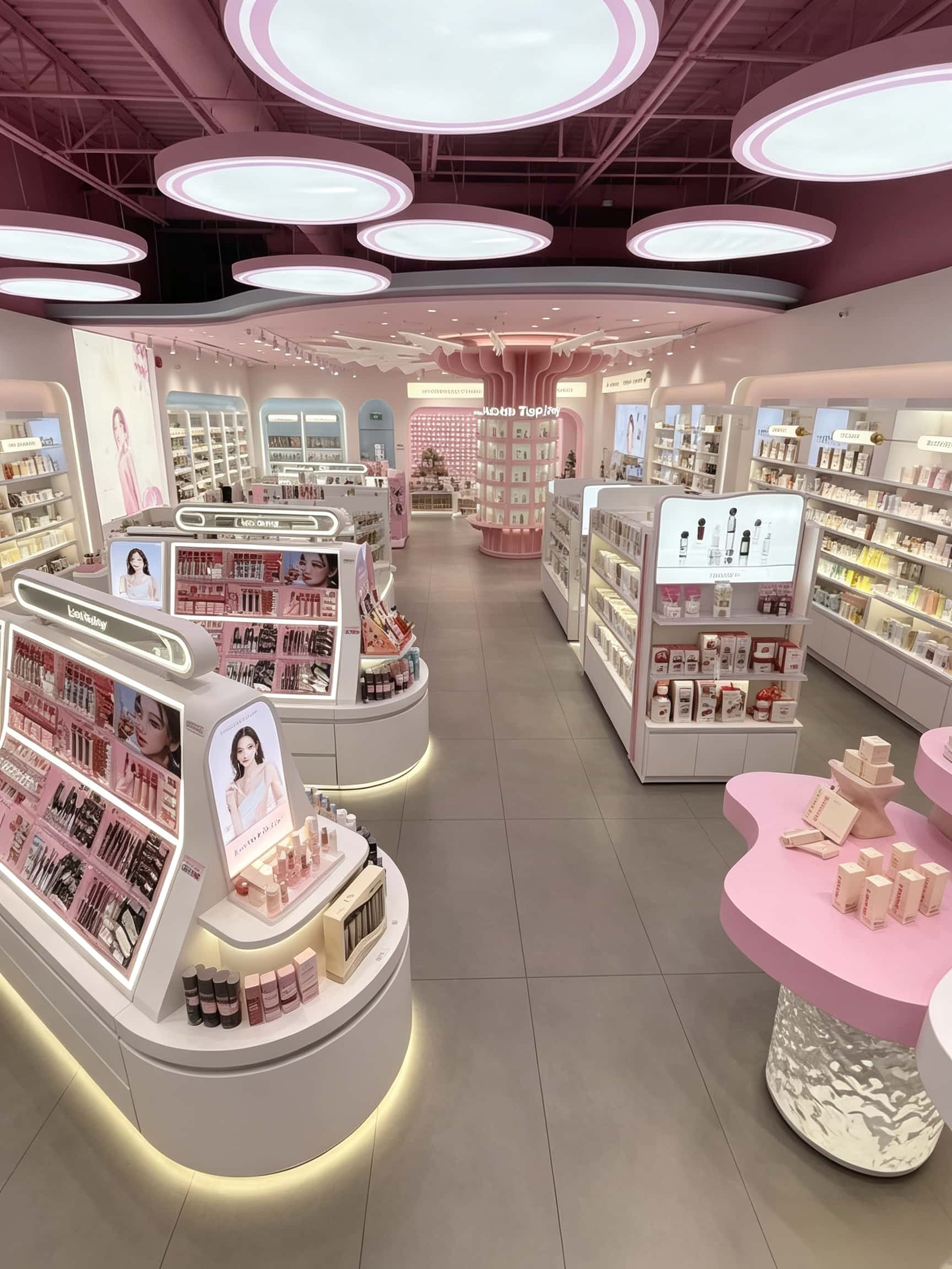 cosmetic store design