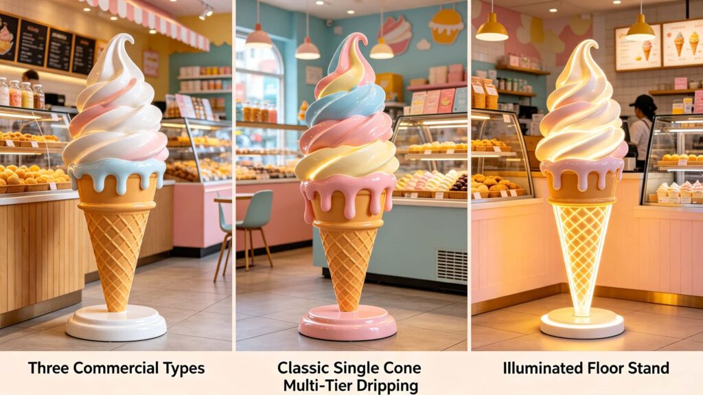 ice cream cones types
