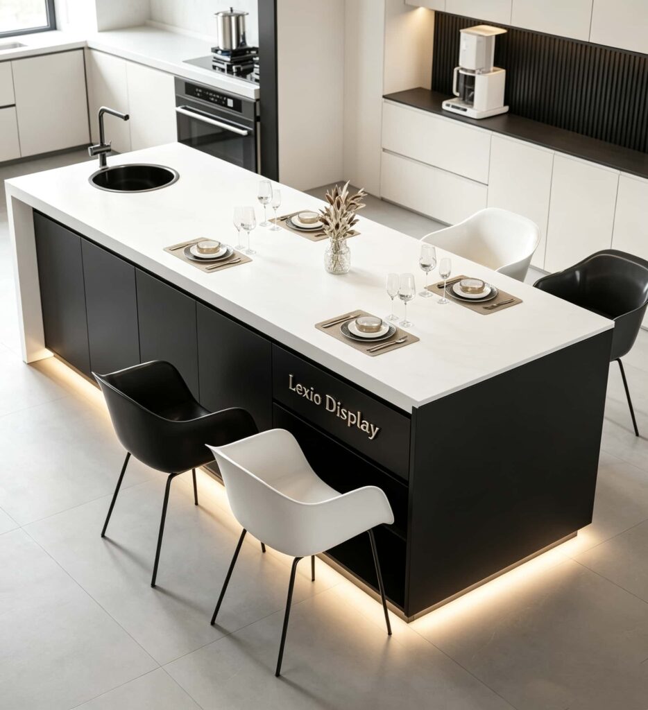The Multi-Functional Bar Station with Built-in Sink
