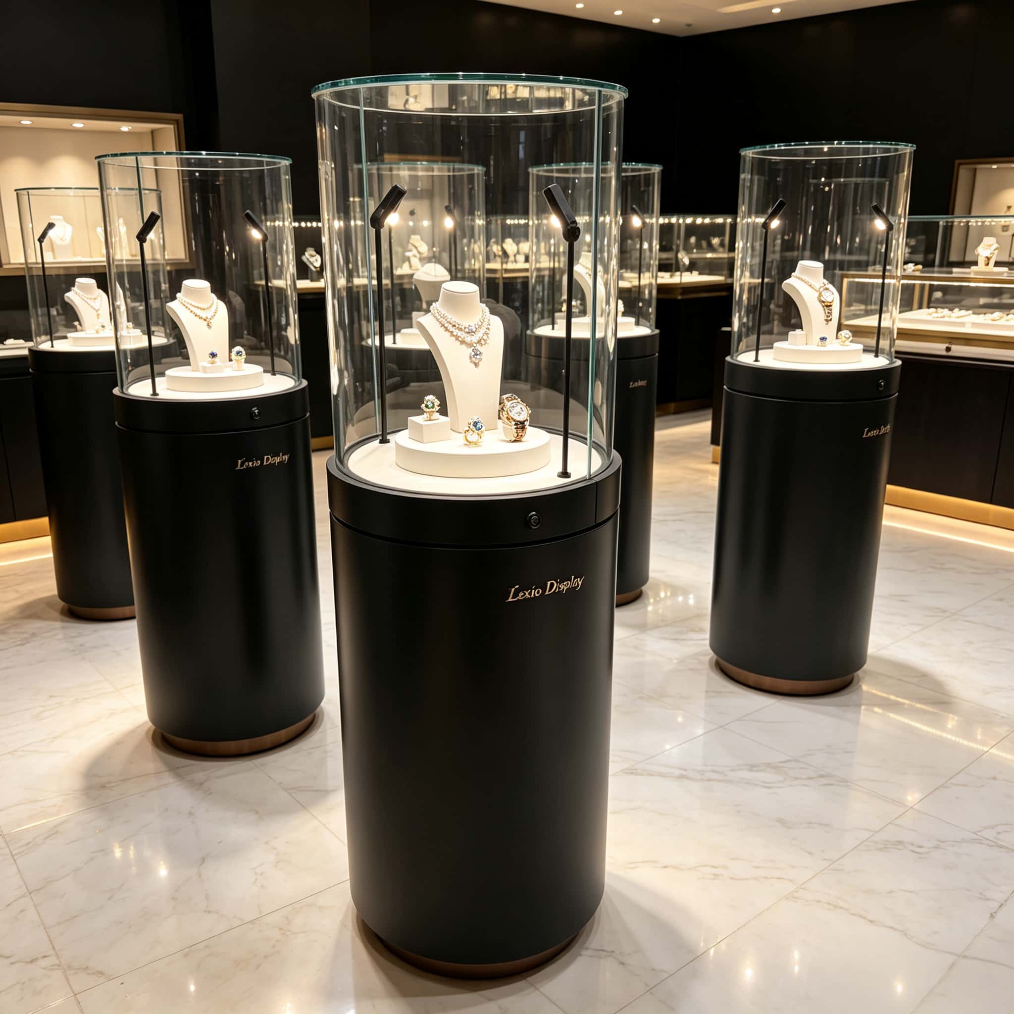 jewelry display showcase