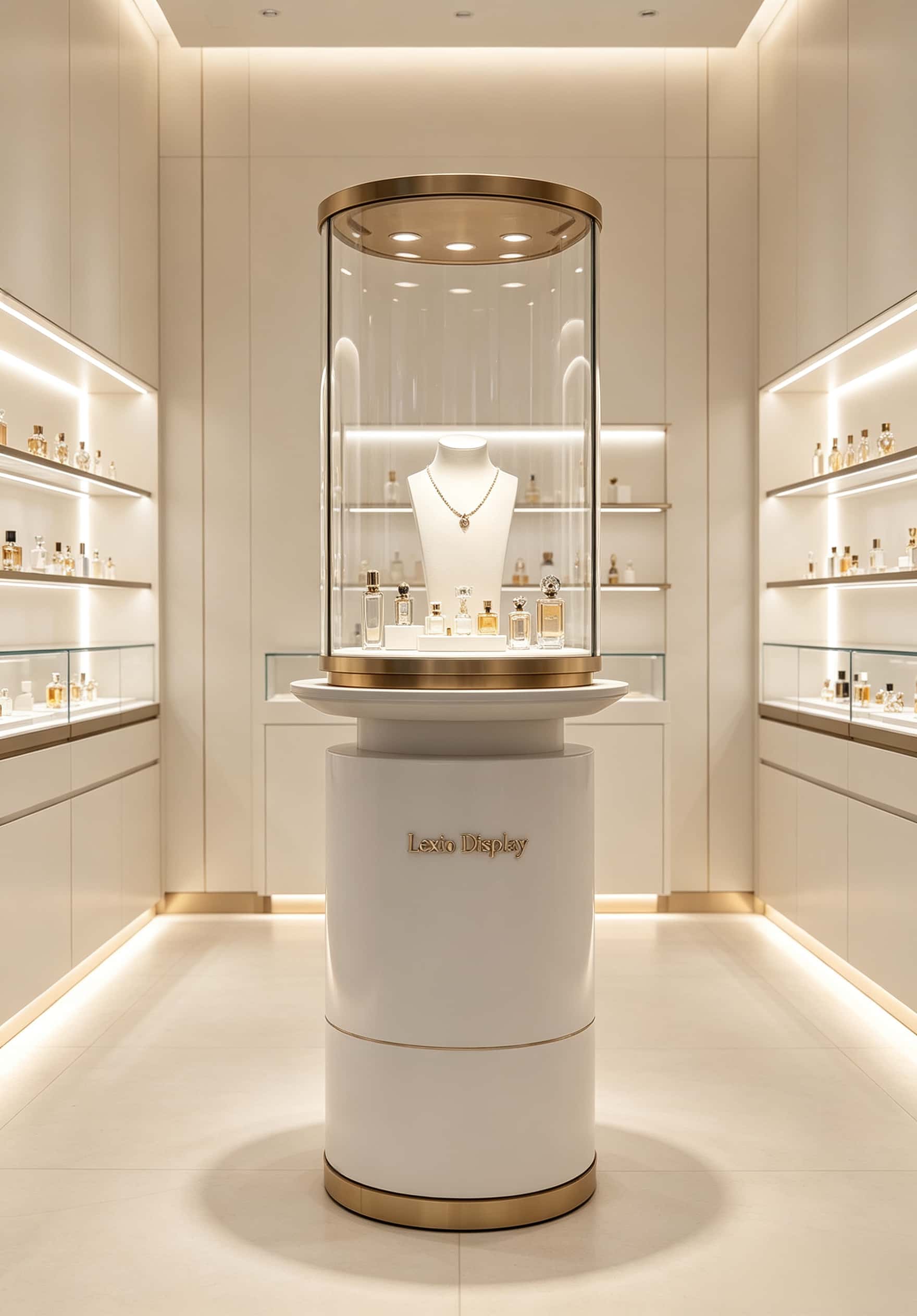jewelry display showcase