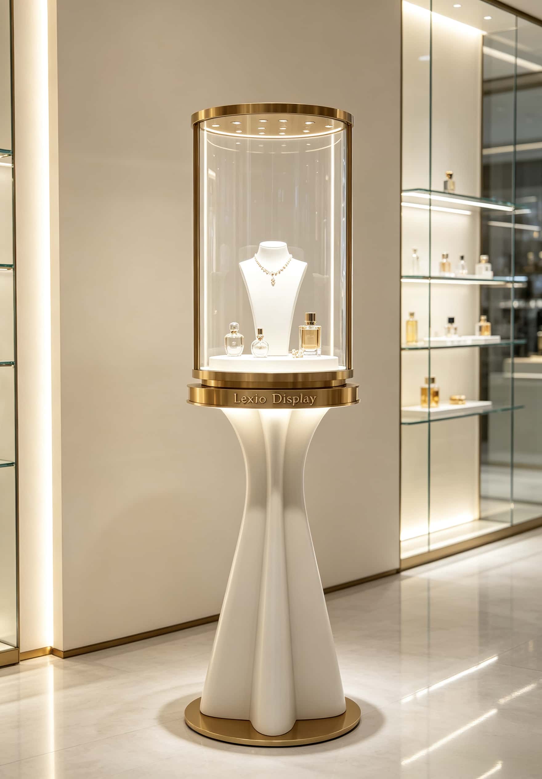 jewelry display showcase