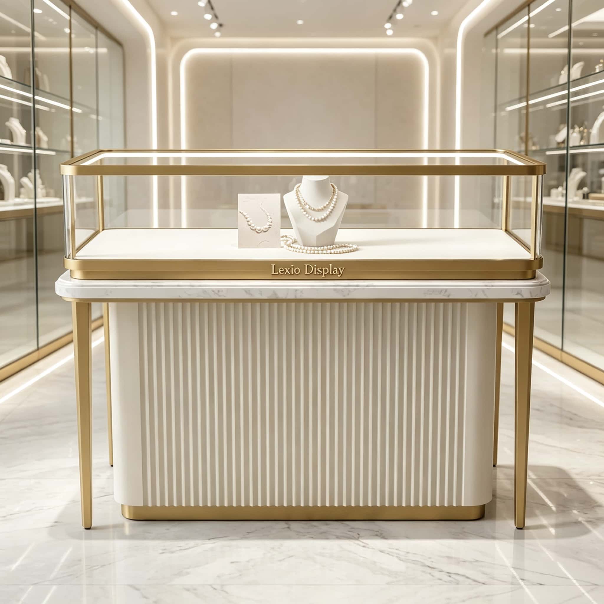 jewelry display showcase