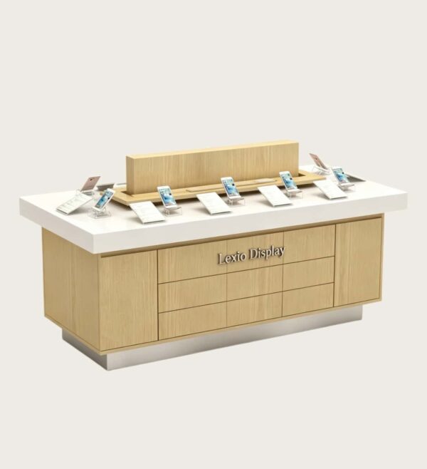 phone display cabinet