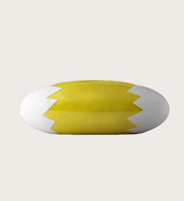 Glossy white oval curved modern reception desk with drawers Lexio Display for office lobby salon and beauty studio front counter