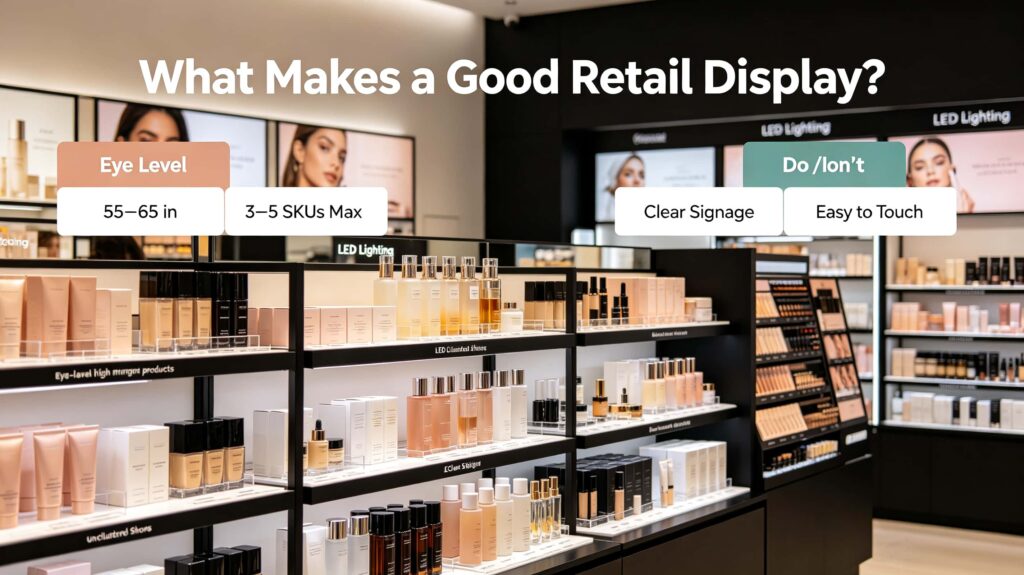 What makes a good retail display?
