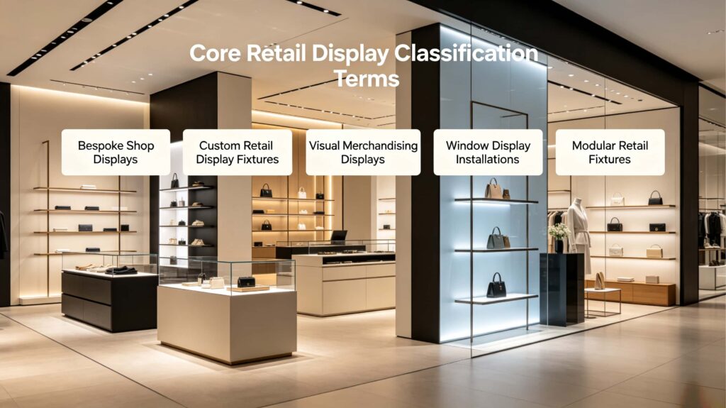 Core Retail Display Classification Terms
