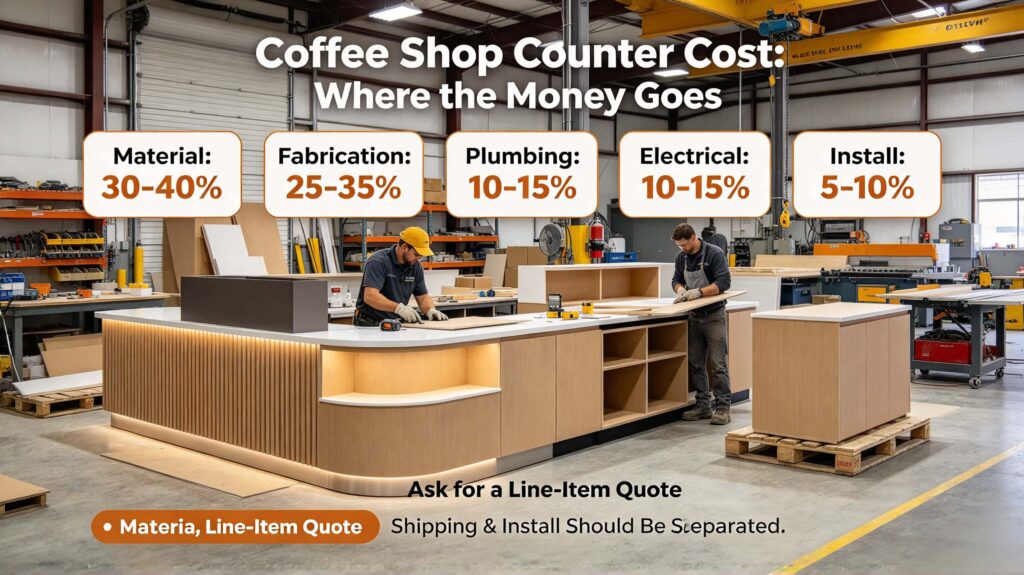 Coffee Shop Counter Cost: Where the Money Goes