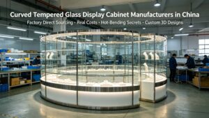 Curved Tempered Glass Display Cabinet Manufacturers: The Ultimate B2B Sourcing Guide