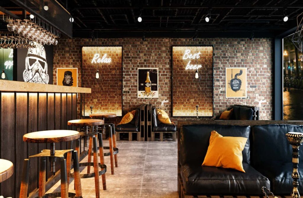 Urban Graffiti Style Lounge Bar Interior Case Study