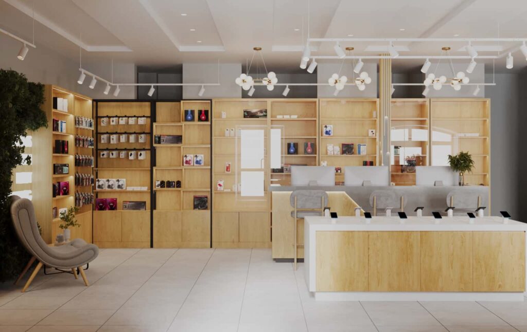 Modern Phone Accessory Store Design: Our Custom Fixture