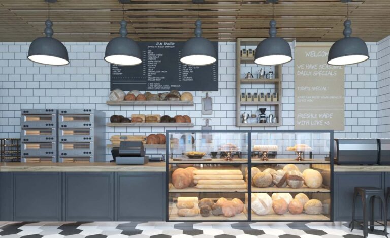 Bakery Shop Case Study: Display Counter & Seating Package